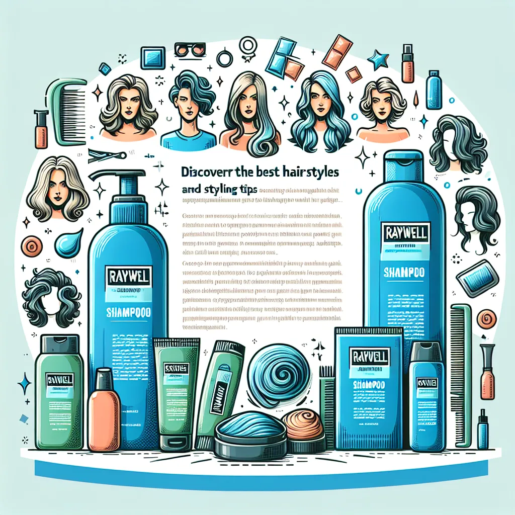 Entdecken Sie die besten Frisuren und Styling-Tipps mit Raywell Shampoo!
