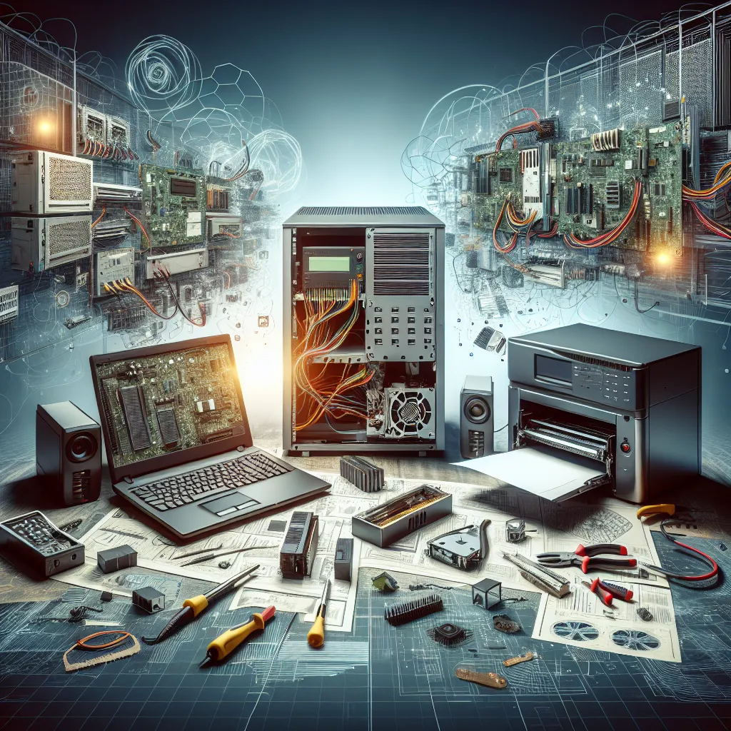 Kompleksowy serwis IT – ekspert w naprawie laptopów, UPS i drukarek